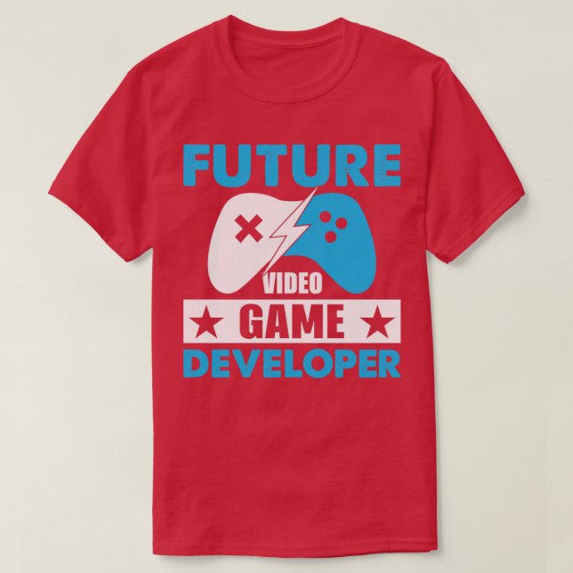 Future Video Game Developer T-Shirt (Design Front)