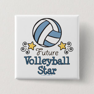 Future Volleyball Star Button