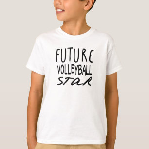 Future Volleyball Star Unisex Kids Tee