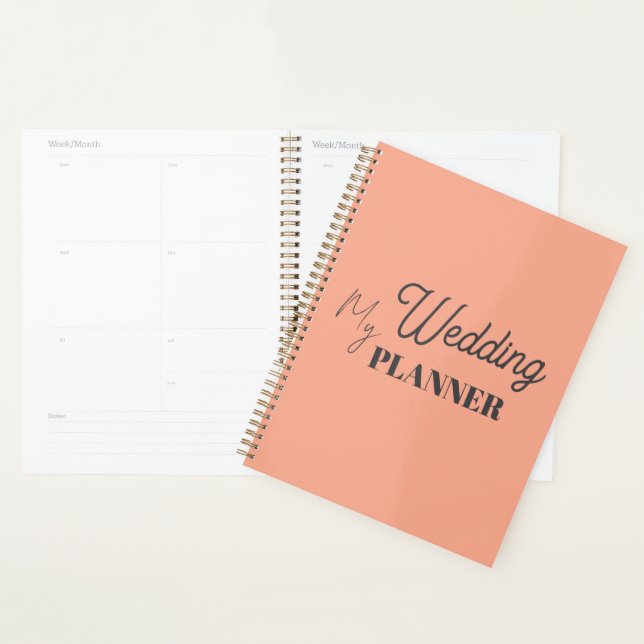 Future wedding plans: Wedding Planner (Display)