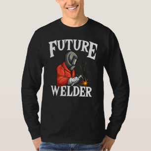Future Welder Welding Helmet Metal Fabrication Fus T-Shirt