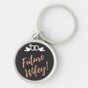 Future Wifey Love Birds  Key Ring