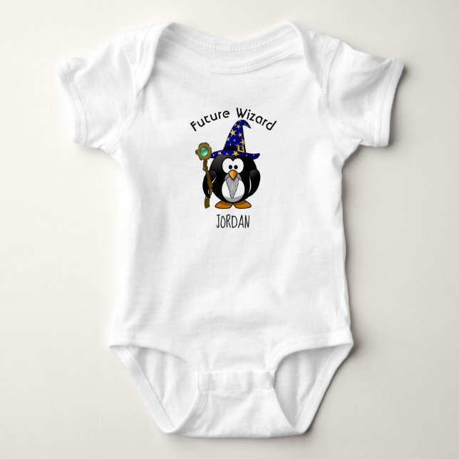 Future Wizard Baby Bodysuit (Front)