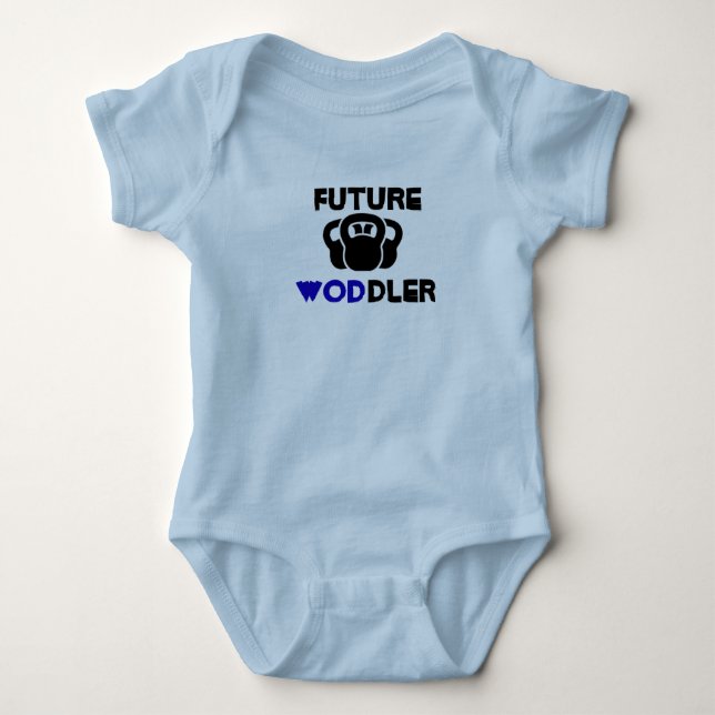 Future WODDLER Baby Bodysuit (Front)