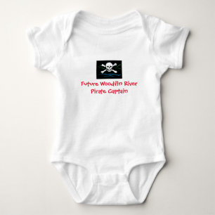 Future Woodfin River Pirate Captain Body Suit Baby Bodysuit