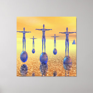 Future World Canvas Print