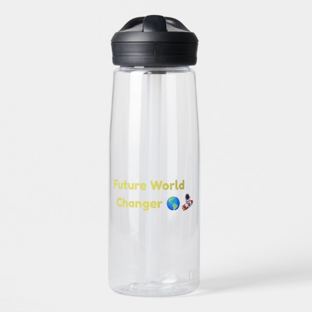Future World Changer Kids Water Bottle (Front)