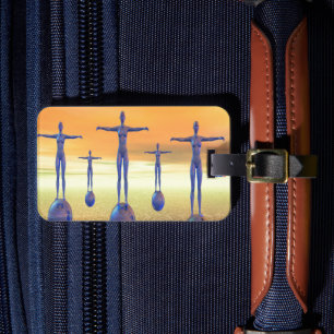 Future World Luggage Tag