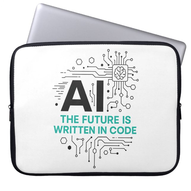 Future Written Code Sleeve | Digital Destiny  (Front)