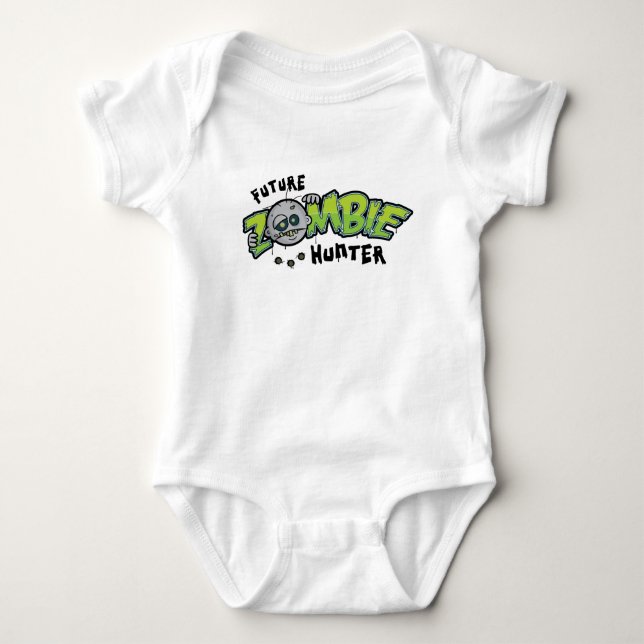 Future Zombie Hunter Infant Creeper (Front)