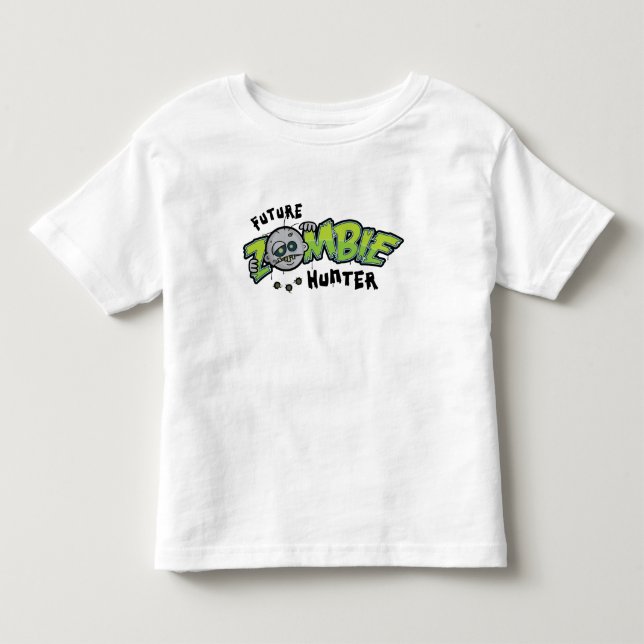 Future Zombie Hunter Toddler T-Shirt (Front)