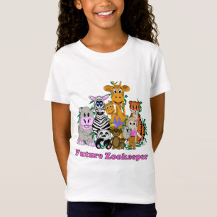 Future Zookeeper Girl T-Shirt