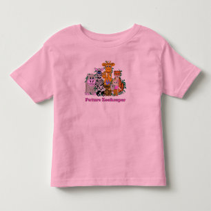 Future Zookeeper Girl Toddler T-Shirt