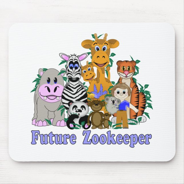 Future Zookeeper Mouse Mat (Front)