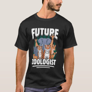 Future Zoologist Cute Zoology Students Funny Zoo K T-Shirt