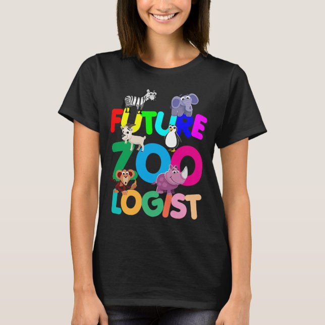 Future Zoologist Designs Zookeeper Costume T-Shirt (Front)