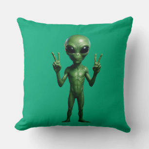 Futurist alien ALMOFADA Cushion