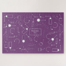 Futurist Pattern: Mulberry 004