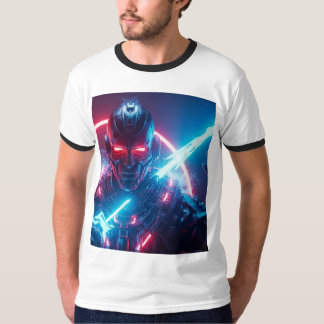 Futuristic 3D Cinematic T-Shirt – Bold Legendary S