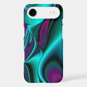 Futuristic Abstract 3D Metallic Rainbow Art