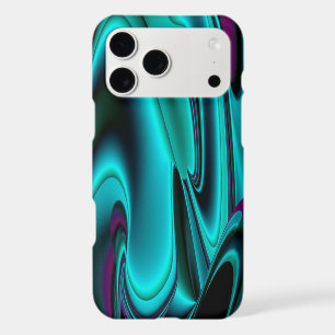 Futuristic Abstract 3D Metallic Rainbow Art