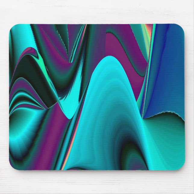 futuristic, Abstract Mouse Mat (Front)