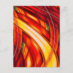 Futuristic Abstract Postcard