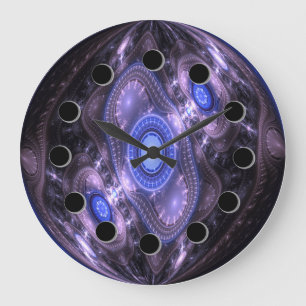 Futuristic Abstract Wall Clock