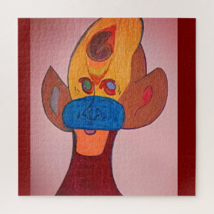 Futuristic Animal Art Jigsaw Puzzle