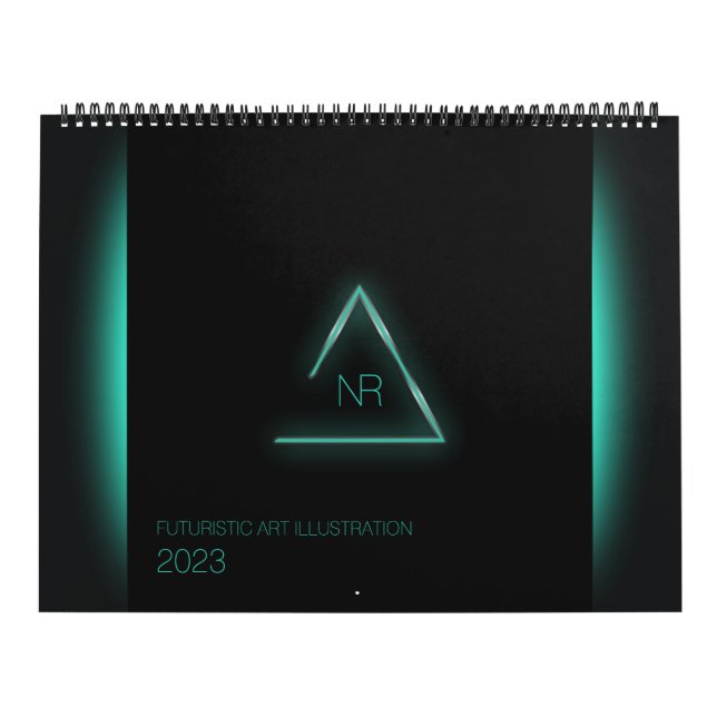 Futuristic Art Illustration Calendar (Cover)
