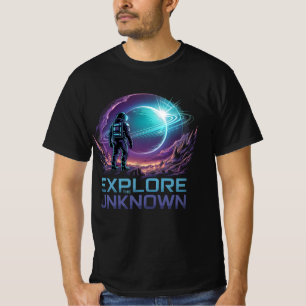 Futuristic Astronaut – Sci-Fi Space Adventure T-Shirt