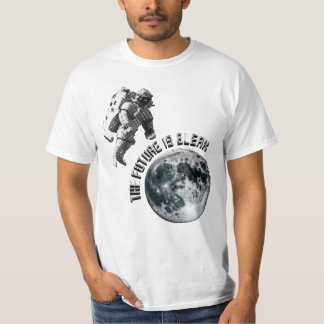 Futuristic Astronaut | The Future Is Bleak T-Shirt