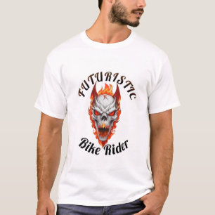 Futuristic Bike rider T-shirt 