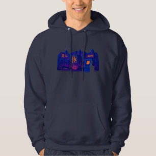 Futuristic Bitcoin City Crypto Hoodie