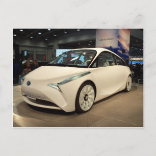 Futuristic Car Postcard