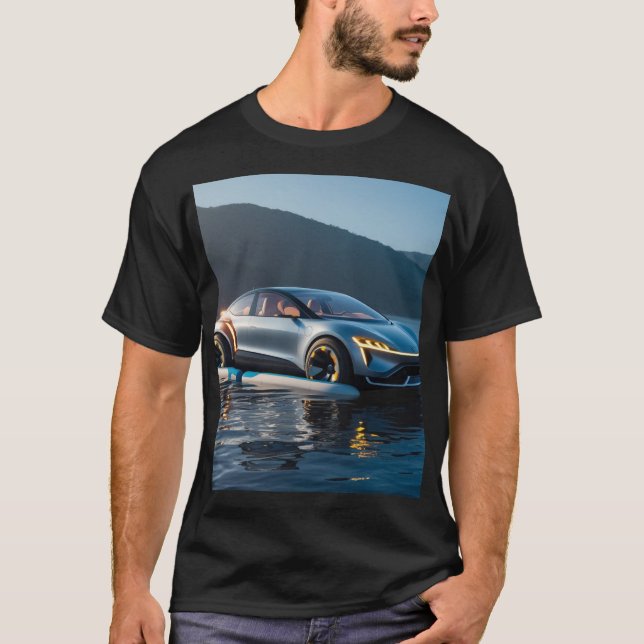 Futuristic Car T-Shirt (Front)