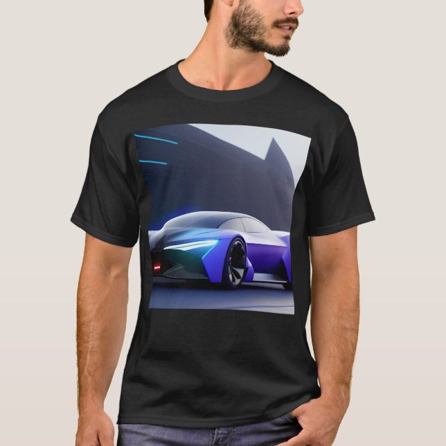 Futuristic Cars 4 T-Shirt (Front)