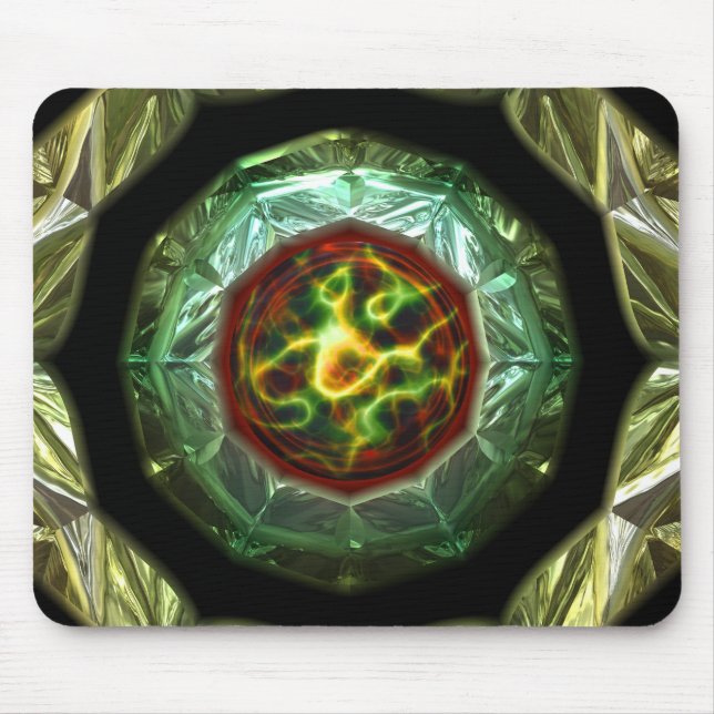 Futuristic Chrystal X7-10 Mouse Mat (Front)