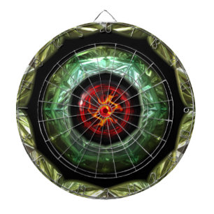 Futuristic Chrystal X7-10A  Dart Board