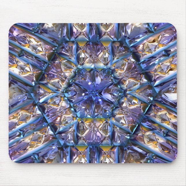 Futuristic Chrystal X7-12 Mouse Mat (Front)