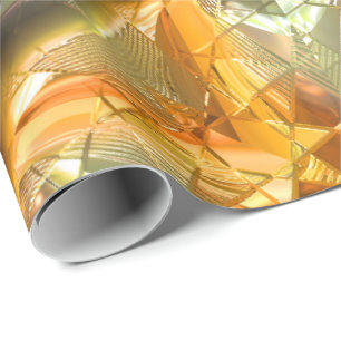 Futuristic Chrystal X8-1 Wrapping Paper
