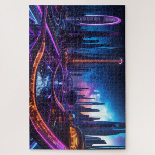 Futuristic City 3 Jigsaw Puzzle