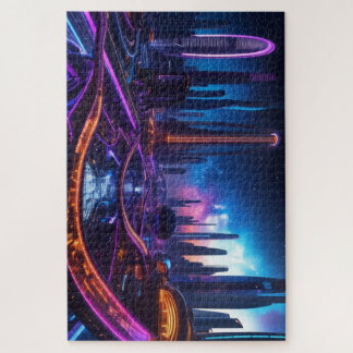 Futuristic City 3 Jigsaw Puzzle