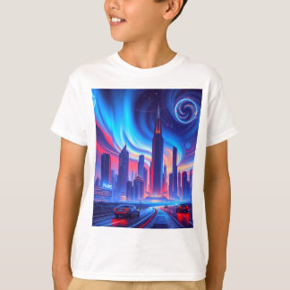 Futuristic City Boys' T-Shirt
