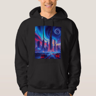 Futuristic City Men's Hoodie
