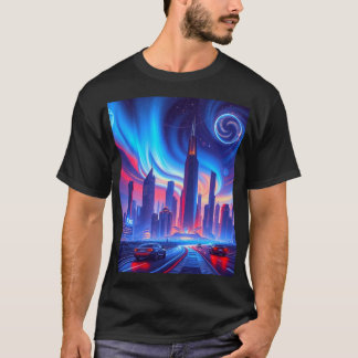 Futuristic City Men's T-Shirt