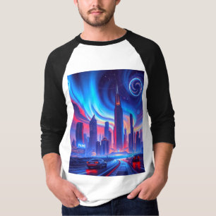Futuristic City Men's T-Shirt