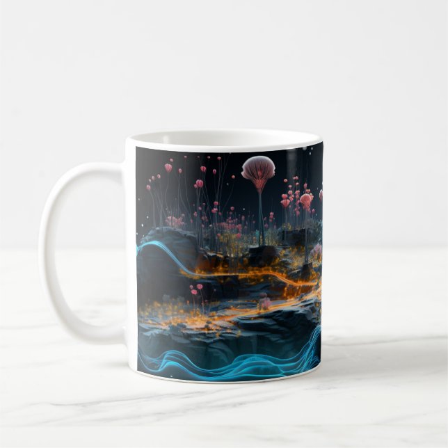 Futuristic  coffee mug (Left)