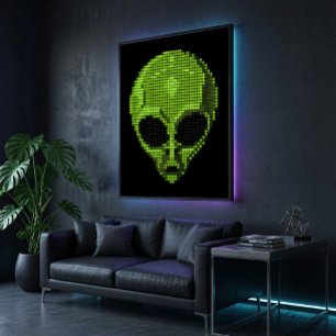Futuristic & Cosmic Décor Canvas Print