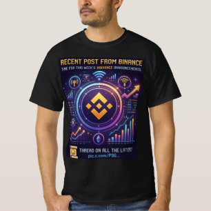 Futuristic Crypto Trading Analysis Graph T-Shirt
